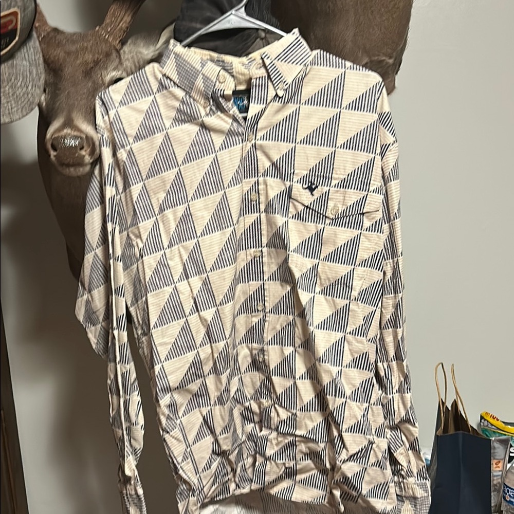 Men's Geometric Patterned Jacket